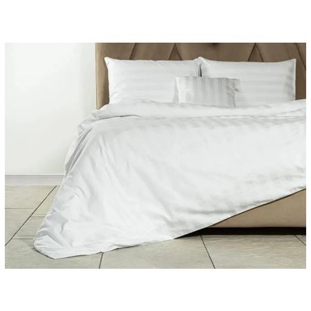 пододеяльник ESTIA Отель/Hotel 175х205см сатин-страйп белый, арт.1016.00755 пододеяльник actuel сатин страйп светло 150х215 см