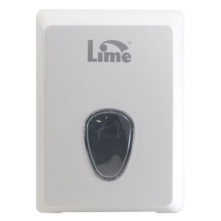 диспенсер LIME для туалетной бумаги лист 16х21х12,5см пластик белый лист сотовый полипропилен 1500х1000х3 5мм белый