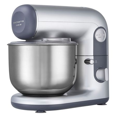 миксер планетарный POLARIS PKM1403 1400Вт чаша 5л серебристый