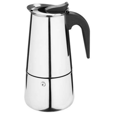 кофеварка MALLONY Italia 9 чашек 450мл нерж.сталь индукция ковш mallony buono 0 75л 14см нерж без крышки индукция