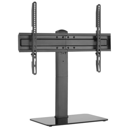 кронштейн настольный для ТВ с MAUNFELD MTS-3770L VESA 200-600, до 40 кг черный для телевизора кронштейн maunfeld mtm 3270fmd vesa 75 400 до 40 кг наклон поворот для телевизора