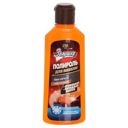 средство для мебели ЗОЛУШКА Морозная Свежесть полироль 250мл ель искусственная царь ёлка морозная с шишками 215 см