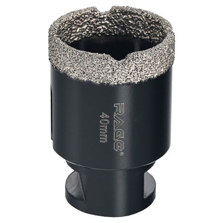 коронка алмазная RAGE by VIRA для УШМ по керамике 40мм