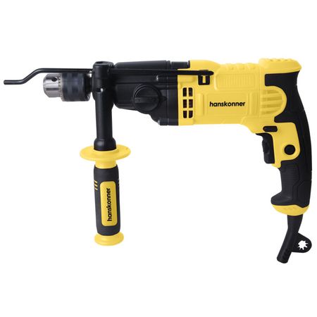 дрель ударная HANSKONNER HID21100DS 1000Вт дрель ударная hanskonner hid21100ds 1000вт