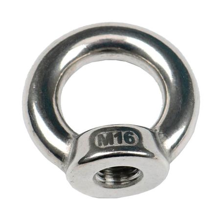 рым-гайка DIN582 16мм 1шт переходник резьба 22мм на 16мм и 16мм на 22мм из углеродистой стали