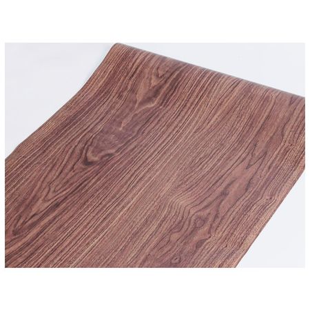 пленка самокл. Deluxe Standart 45смх2м тёмное дерево, арт.8012601