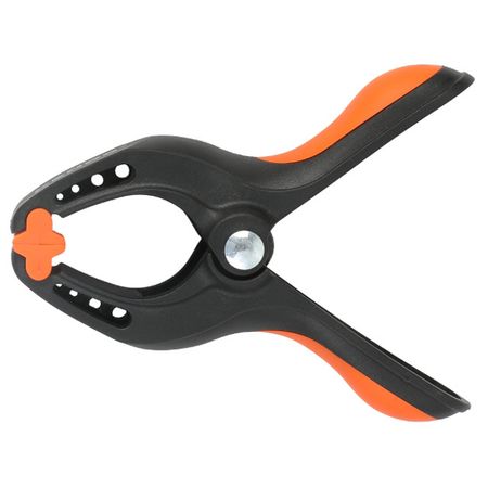 струбцина пружинная KENDO 100мм нейлон/пластик гайки ручки накаливания м4 м12 нейлон черно белые