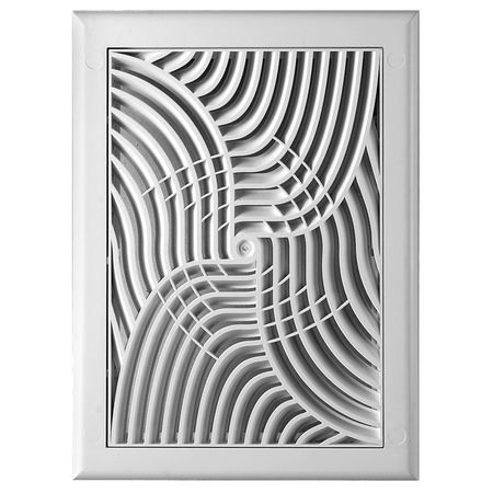 решетка вентиляционная AWENTA 190х260мм TX3 с сеткой пластик белая передняя решетка автомобиля сетка от насекомых и пыленепроницаемая сетка декоративная внешняя крышка для changan avatar 07 2024 2025 абс пластик