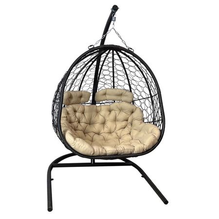 кресло подвесное GREENGARD двойное из искусственного ротанга Ларедо (до 150кг) кожаная подушка для заднего сиденья мотоцикла пассажирского сиденья для bmw s1000r k47 2013 2018 и s1000rr k46 2015 2016 2017 2018