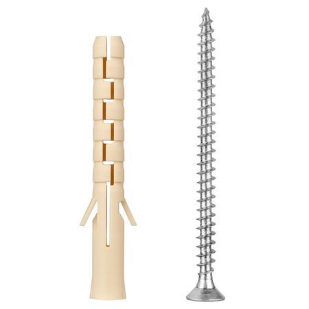 дюбель распорный нейлоновый PND 6х50мм с шурупом 4x60мм 40шт галавит таблетки подъязычные 25мг 40шт