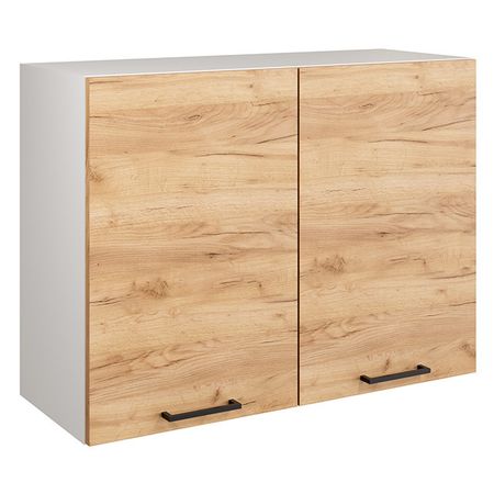 кухонный шкаф навесной Симпл 800х316х600мм 2 двери дуб крафт золотой ЛДСП тумба лофт 800х355х450мм дуб крафт лдсп