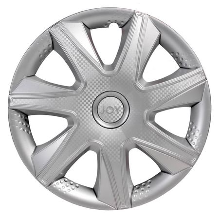 колпак для колеса AIRLINE Джой R14 серебристый карбон  2 шт универсальная центральная крышка рулевого колеса с 6 отверстиями neo chrome синий серебристый bx 100439