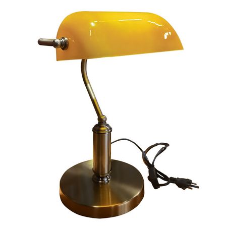 лампа настольная БАЛТИЙСКИЙ СТИЛЬ Сенатор 1х60Вт Е27 желтый плафон подвеска maxijoy коктейль 10 5см стекло желтый