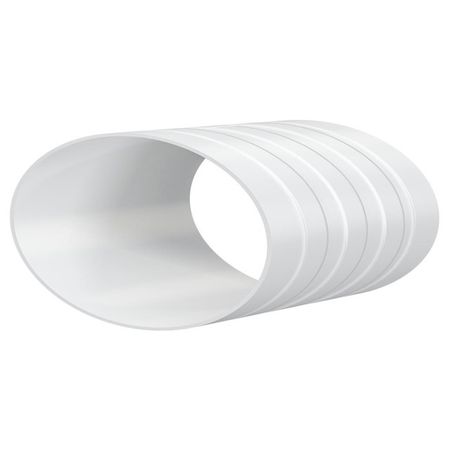 соединитель гибких воздуховодов ЭРА D100мм пластик белый соединитель для садового водопро sgoohan белый пвх