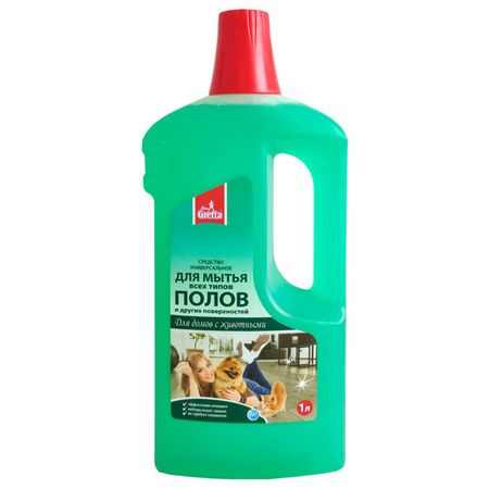 средство для пола FRAU GRETTA Универсальное для домов с животными 1л постеры с животными на холсте