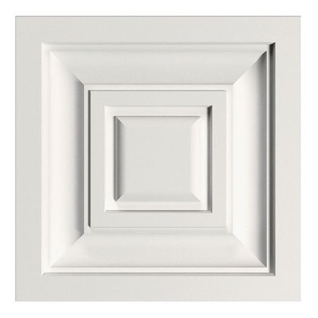 вставка декоративная BELLO-DECO В1 25х105х105мм стеновая полимер(xps) белая, арт. 00-00106513 мини имитации смолы 50 шт сердечки полимер tsxjy