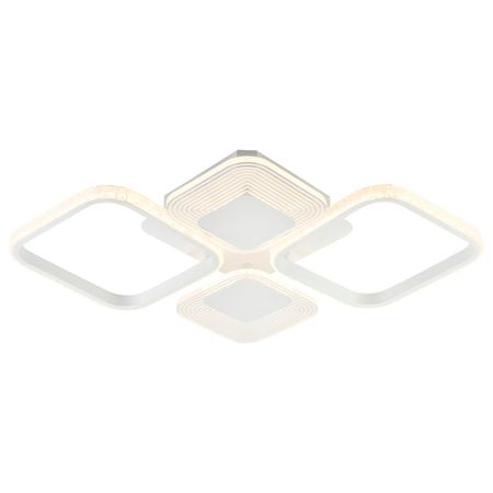 люстра потолочная светодиодная ESCADA Самиа LED 80Вт белый asafee d16 подводный фонарик 80вт