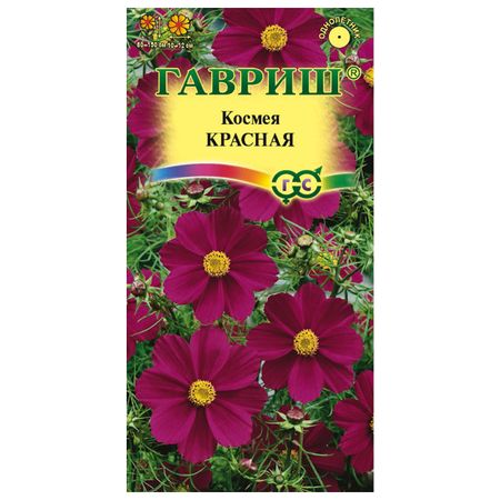 семена Космея Красная ГАВРИШ 0,3г семена космея сенсация дом семян 0 43г