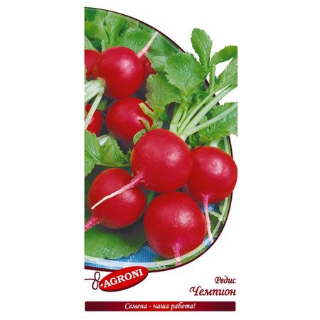 семена Редис Чемпион АГРОНИ 2г семена редис аскания агрони 2г
