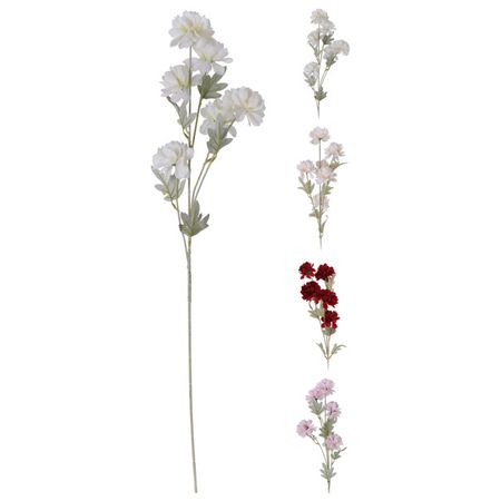 растение искусственное ветка Георгин 85см в асс-те украшение снежная королева ветка эвкалипта 50 см 1 шт в ассортименте