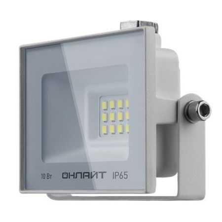 прожектор светодиодный ОНЛАЙТ 10Вт 6000K IP65 LED белый светодиодный чип got liang 10вт 20вт 30вт 50вт 220v 110v