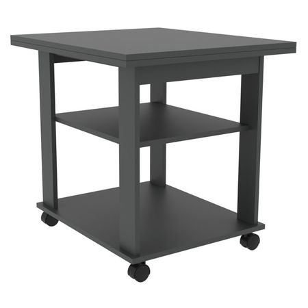 стол журнальный Консул 700х650х600мм антрацит ЛДСП стол журнальный консул 700х650х600мм белый лдсп