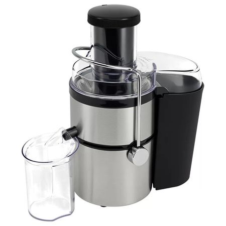 соковыжималка POLARIS PEA0934A 900Вт 0,4/1,25л 2 скорости металл черный/серебристый