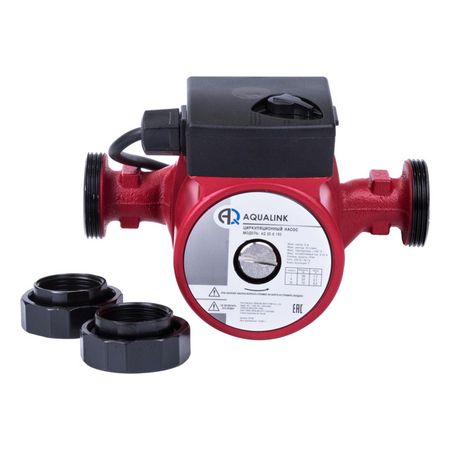 насос циркуляционный AQUALINK 32/6 180 с гайками cnmaway мини циркуляционный насос 12в