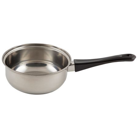 ковш MALLONY Buono 0,75л 14см нерж.сталь без крышки индукция маслостойкие крышки для плиты