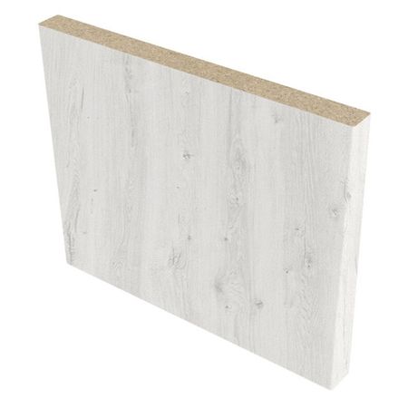 планка доборная ELDORF Санторини белый 120мм ПВХ