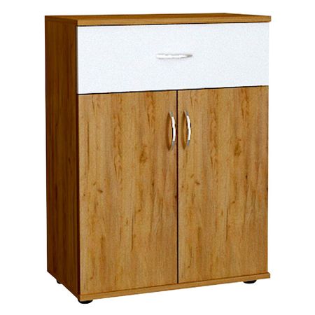 тумба Лофт 600х355х830мм дуб крафт золотой/белый ЛДСП тумба лофт 800х355х450мм дуб крафт   лдсп