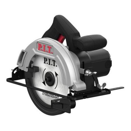 пила циркулярная P.I.T. PKS185-C4 185мм 1200Вт пила циркулярная настольная redverg rd ss210 1200 2 210х30мм 1200вт