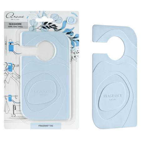 ароматизатор АЕР Fragrant Tag Seashore лайм, сено, плющ 33г подвеска с тестером ароматизатор аер fragrant tag sandalwood сандал жасмин мандарин 33г подвеска с тестером