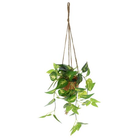 растение искусственное подвесное 69см в асс-те кашпо пластиковое подвесное джулия 8л терракот