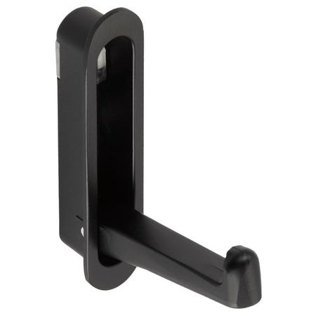 крючок 1-рожковый складной EDSON 4903 матовый черный