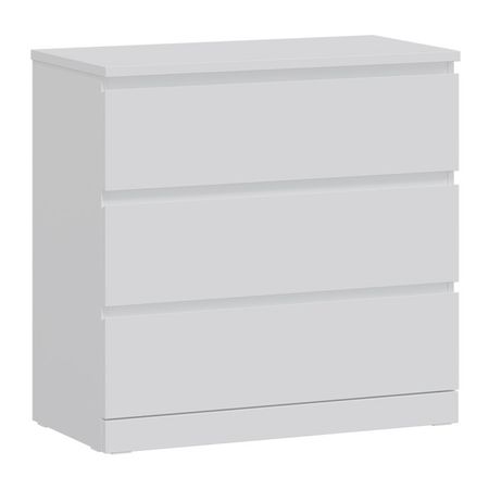 комод Варма 3 800х780х400мм ЛДСП белый кровать варма сэнг 160 1760х2080х1000мм белый лдсп