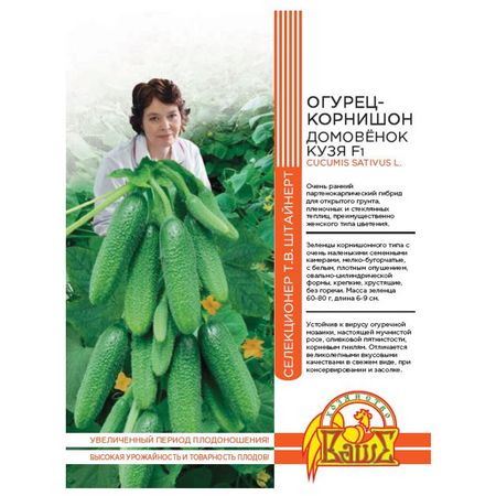 семена Огурец Домовенок Кузя F1 Штайнерт 10шт цв/п
