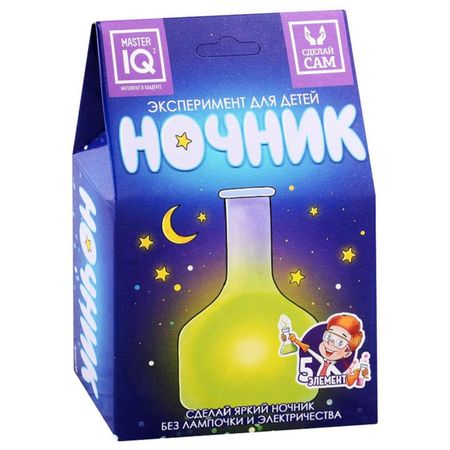 набор для экспериментов Ночник рождественский ночник санта клаус