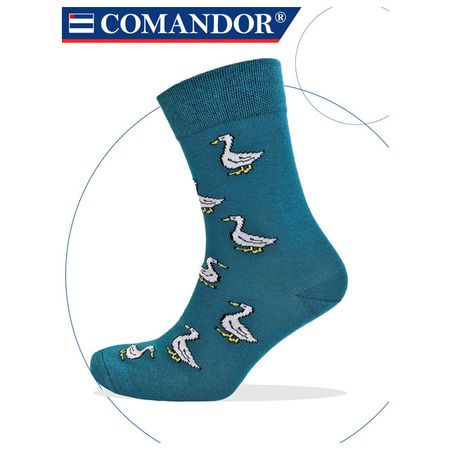 носки COMANDOR Гуси размер 29 мужские морская волна кокот staub круглый морская волна 24 см 4 25 л