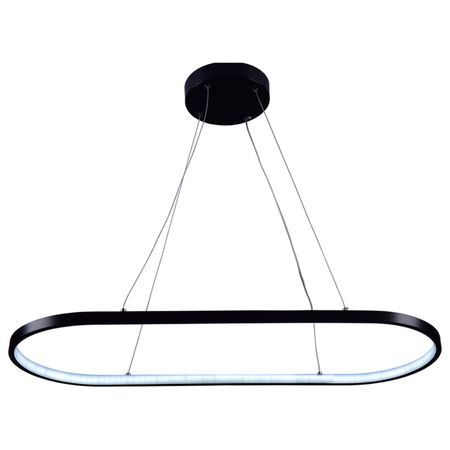 люстра подвесная РОССВЕТ Мираж LED 75Вт металл черный паяльная станция stm32 oled hakko t12 75вт