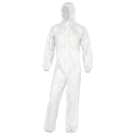 комбинезон защитный DELTA PLUS PO106 XL белый комбинезон защитный delta plus po106bc хxl белый