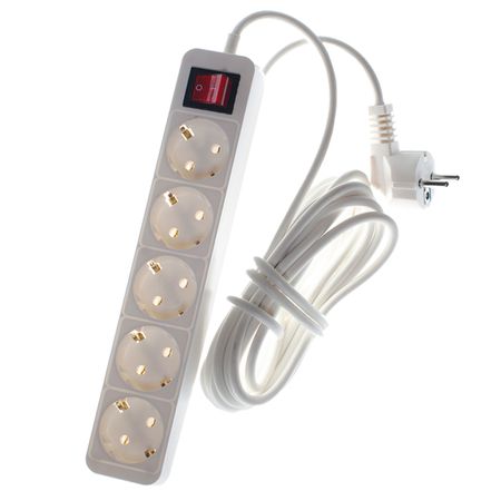 удлинитель РЕАЛЬНАЯ ЭЛЕКТРИКА 2м ПВС 3х0,75мм 5 гнезд с заземлением и выключателем белый сетевой фильтр фотон 3м 5 гнезд 10а с выключателем с з белый