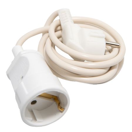 удлинитель РЕАЛЬНАЯ ЭЛЕКТРИКА 1,5м с заземлением 1 гнездо ПВС 3х0,75 10А белый гнездо штепсельное реальная электрика рп16 001 б з белый