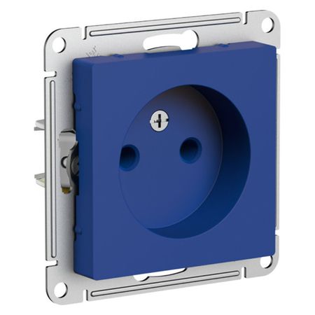 розетка 1 пост SCHNEIDER ELECTRIC Atlas Design б/з б/ш аквамарин сушилка для посуды mallony unico 36х31х4 5 11 5см складная пластик термопласт резина