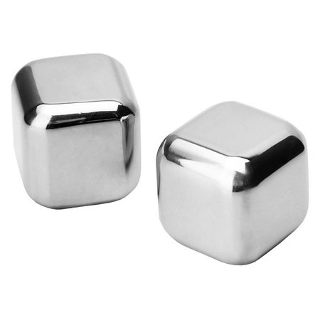 камни для напитков ATMOSPHERE In Vino 2шт нерж.сталь,глицерин,вода пробка для бутылки atmosphere of art in vino для вина силикон на ленте