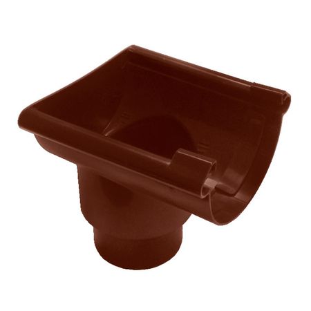 воронка желоба IMPLAST универсальная торцевая G130/80, 80/100 мм коричневая воронка для консервирования xinchen zh1001