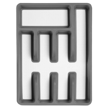 лоток для столовых приборов GONDOL 36х26,5х5см 5 секций с антискольз.дном пластик лоток для столовых приборов mallony forma 40 5х33 5х4 5см 6 секций пластик тпр