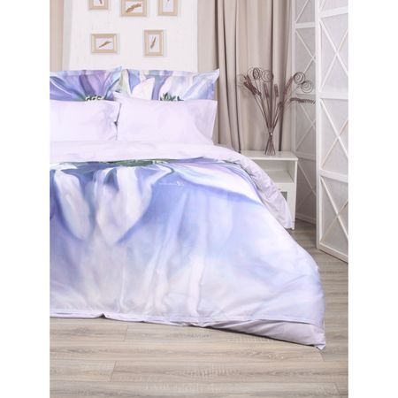 постельное белье евро MONA LIZA SL Цветок/Flower Анемоны/Anemones сатин 4 нав.50х70 и 70х70см, арт.5 постельное белье евро emancipation перкаль 4 нав 50х70 и 70х70см арт emancipдиз7евро