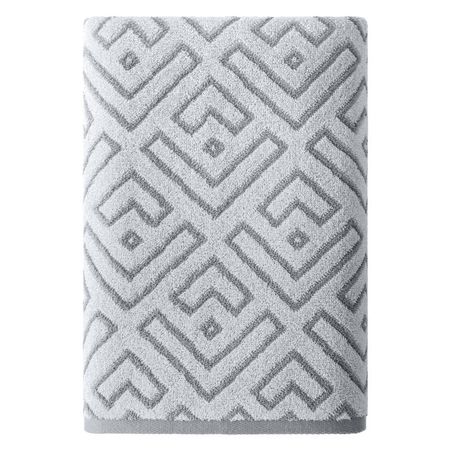 полотенце махр. VEROSSA Эстетика/Estetica полоски 70х140см серое, арт.790224