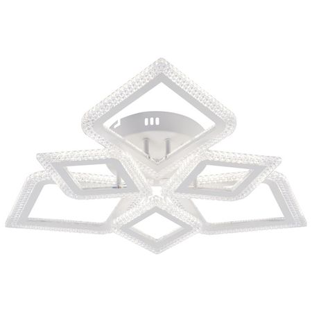 люстра потолочная светодиодная SCHAFFNER Inizio LED 114Вт белый hafele регулируемая цокольная опора100мм axilo регулируемая 90 120мм 637 76 353